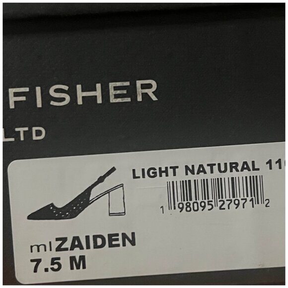 Marc Fisher • Zaiden Woven Slingback Pumps • Women’s 7.5 • Camel • With Box - Picture 6 of 6